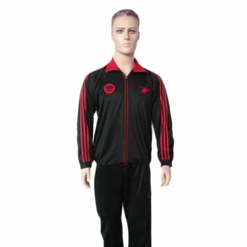 Polyester track suit